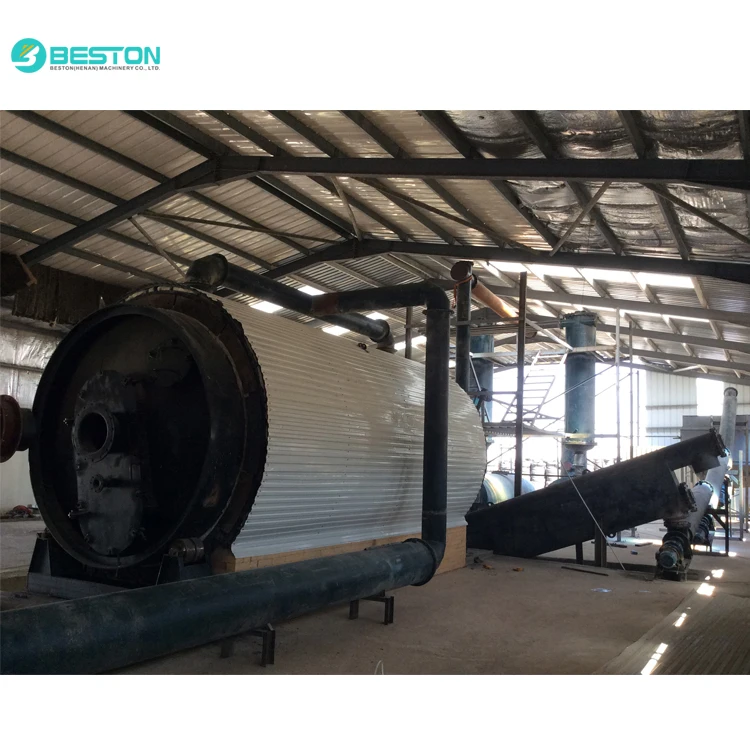 China professional manufacturer continuous scrap/waste tyre recycling pyrolysis plant for sale