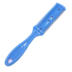 BEAU FLY Salon Hairdressing Universal Double Side Thinning Trimmer Hair Cutting Razor Comb With Stainless Steel Blade
