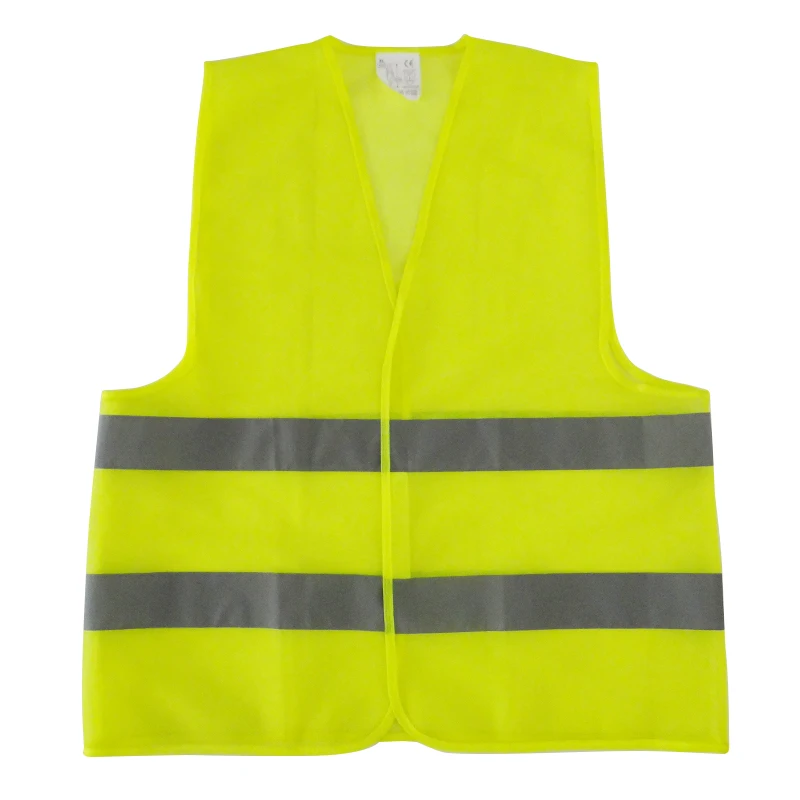 Public personal safety hi vis reflector lead vest production