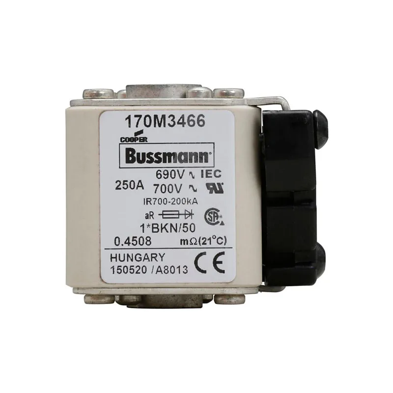 250A 690V 170M3466 170M Series предохранитель Bussmann высокоскоростные