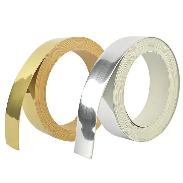 Wholesale Decoration Edge Band PVC Sofa Trim Strips Bedside Self Adhesive Decorative Strip Tape Metallic Furniture Accessories
