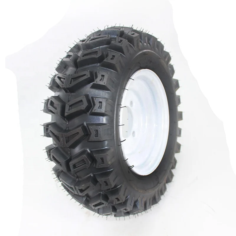 ATV  tubeless wheels 16x6.50-8 vacuum Tyre With 8 inch iron hub for snowplow Lawn Mower Farm Vehicle Tool Car Tire Parts