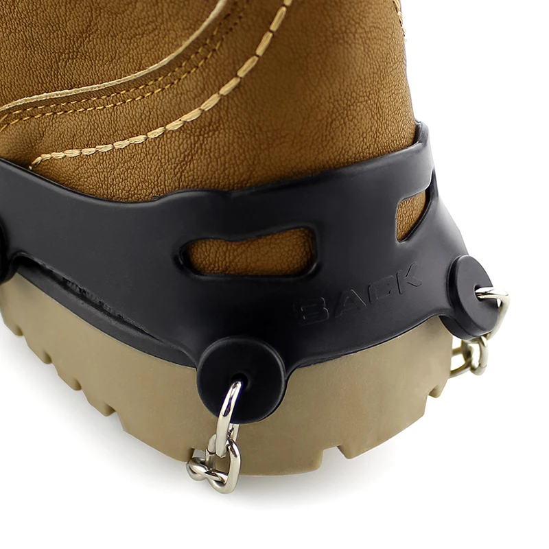 Ice Gripper Spike for Shoes Anti Slip Hiking Climbing Snow Spikes Crampons Cleats Chain Claws Grips Boots Cover