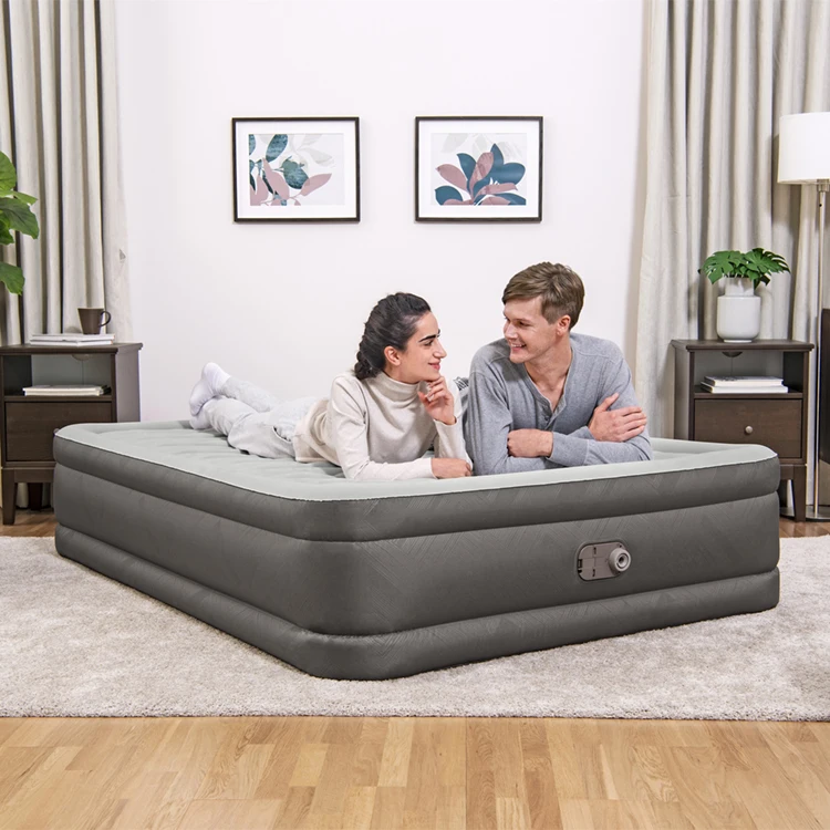 Портативный 69050 надувной матрас со встроенным электрическим насосом