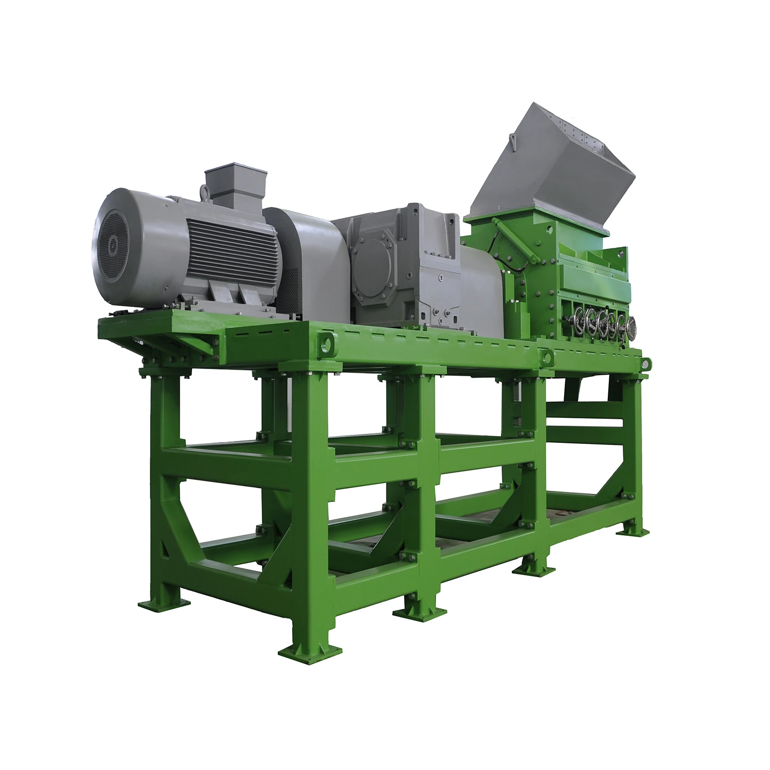 Factory Direct Supply Rasper Machine to Shred Tire/Tyre Chips Into Rubber Mulch