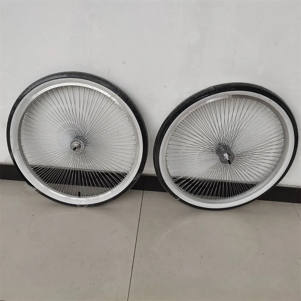 High quality Beach Cruiser Bike special wheel set, made of aluminum alloy, 140 spoke holes