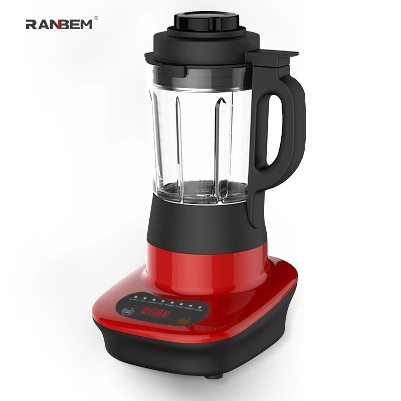 RANBEM Multi-function Smart Food Processor Nut Butter and Non-Dairy Milk Drinks Blending Maker Boil Blender