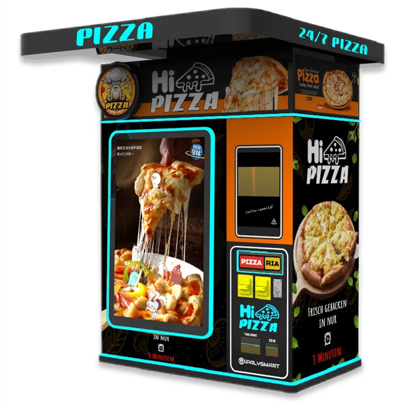 Fully Automatic Pizza Vending Machine Hot Food Vending Machine