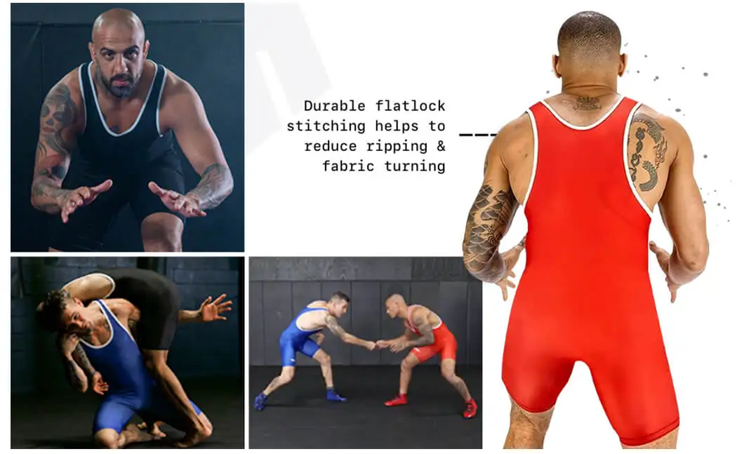 Wholesale Spandex Polyester Breathable Kids MMA Apparel Sports Wear Wrestling Singlet