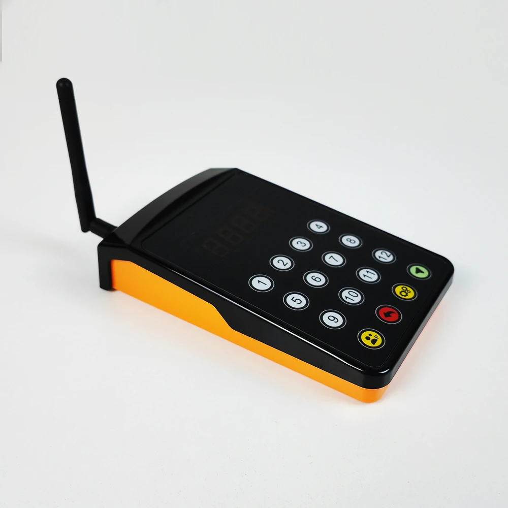 Wireless Waiter Call Paging System Service Beeper Watch Keypad for Call the Waiter