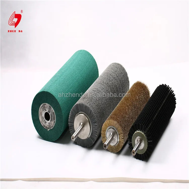 Hot sale Brass Wire  roller metal polishing brush