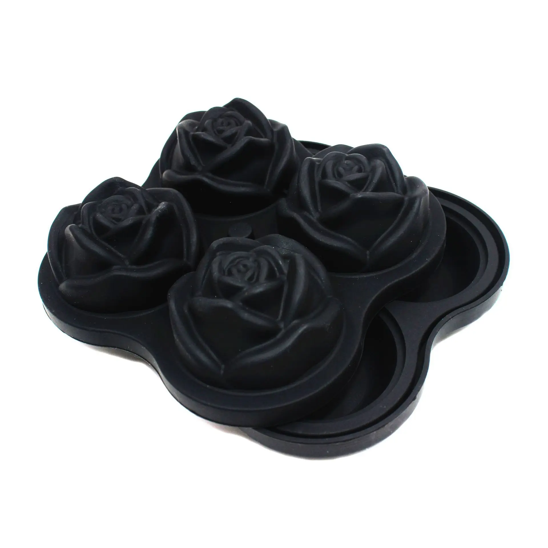 2022 Amazon Hot Selling Trending Products Rose Ice Ball Mould Silicone Ice Ball Maker Ice Cube Tray