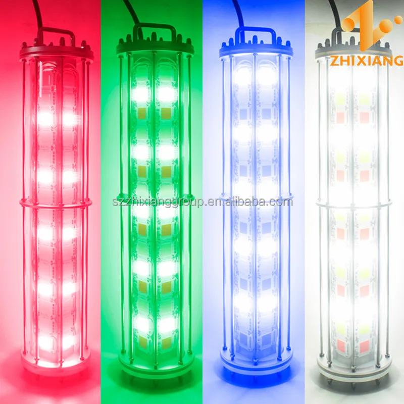 SUS316 Led Fishing Light 2000w 3000w 4000w  6500W 7500W Green Red White under water fishing light