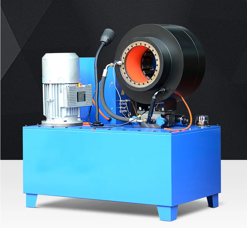 Automatic 2' Rubber Pipe Crimper  High Pressure Hydraulic Hose Crimping Pressing Machine Price