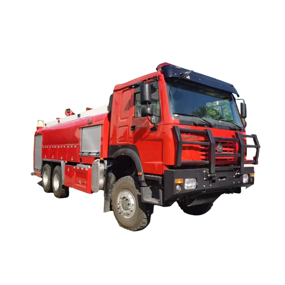 6x4 howo heavy fire fighting truck 12000L fire fighter truck