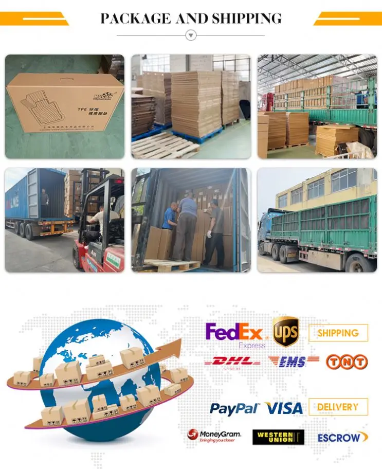 Car Interior Accessories Premium Carpet Protector leather tpe floor mats for 2016-2019 Chevrolet Cruze