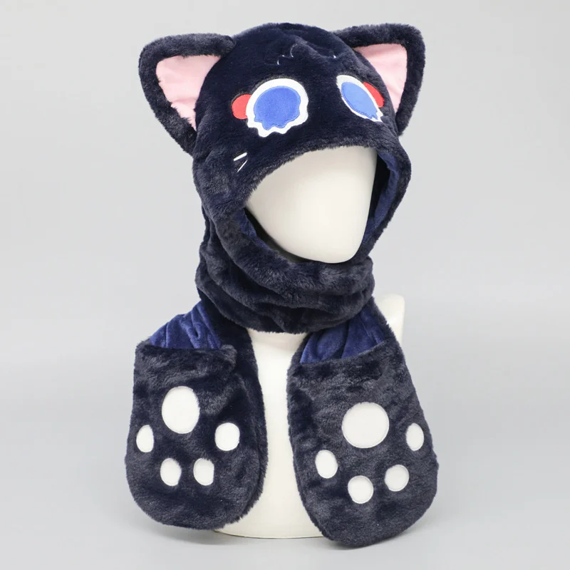 Plush Cat Rabbit Faux Fur Winter Hat Cold Weather Animal Hat Snow Hats Unisex