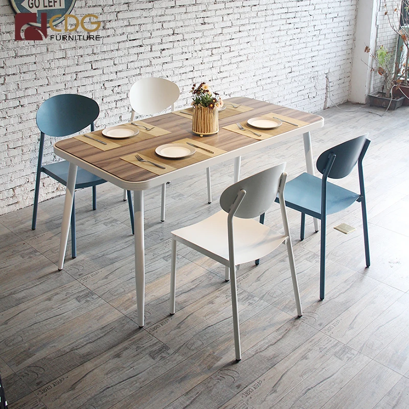 French Furniture Durable Antique Aluminium Dining Table Indoor And Outdoor Use