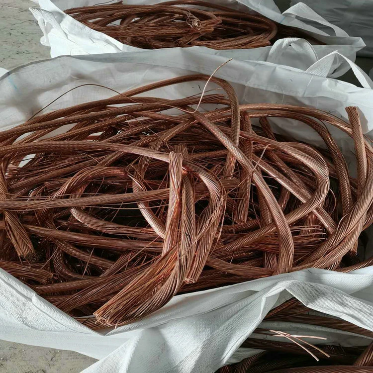 Scrap Copper Wire factory wholesale non ferrous metal recycle 99%min purity