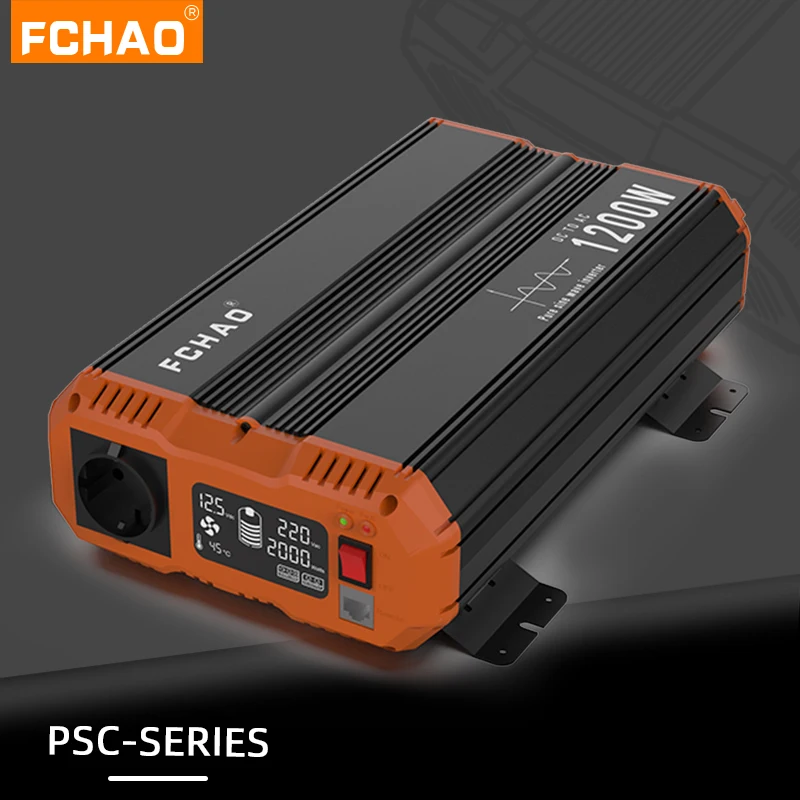 FCHAO 1500 Вт 1200 dc 12 В 24 ac 110 в 230 Инвертор солнечной энергии высокочастотный инвертор немодулированного