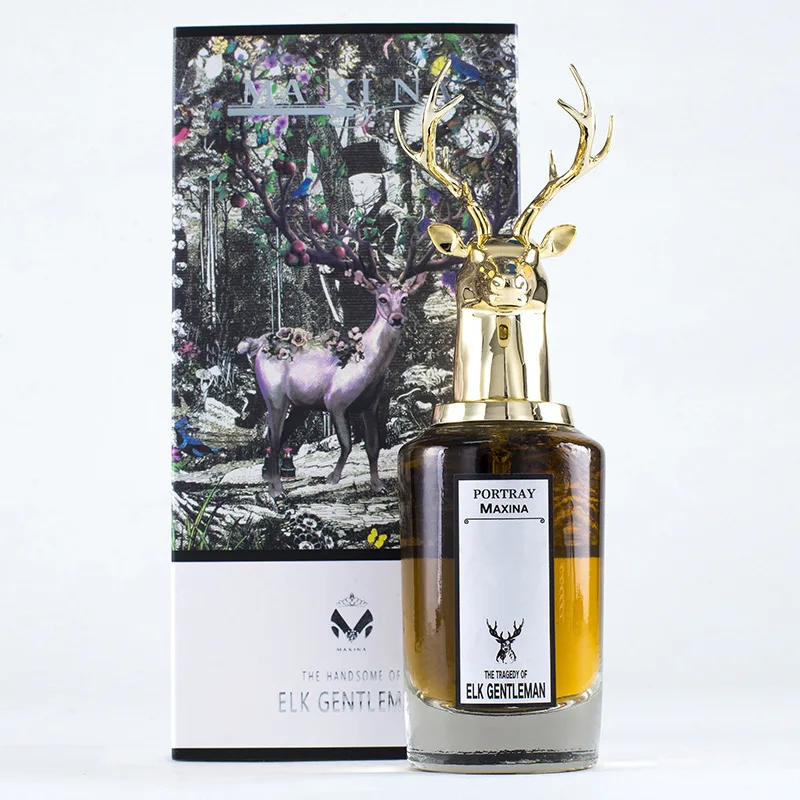 Original brand 100ml Beast Head Elk Animal Perfume Lord George Tragedy Long Lasting EDP Perfume cologne Perfume for Men