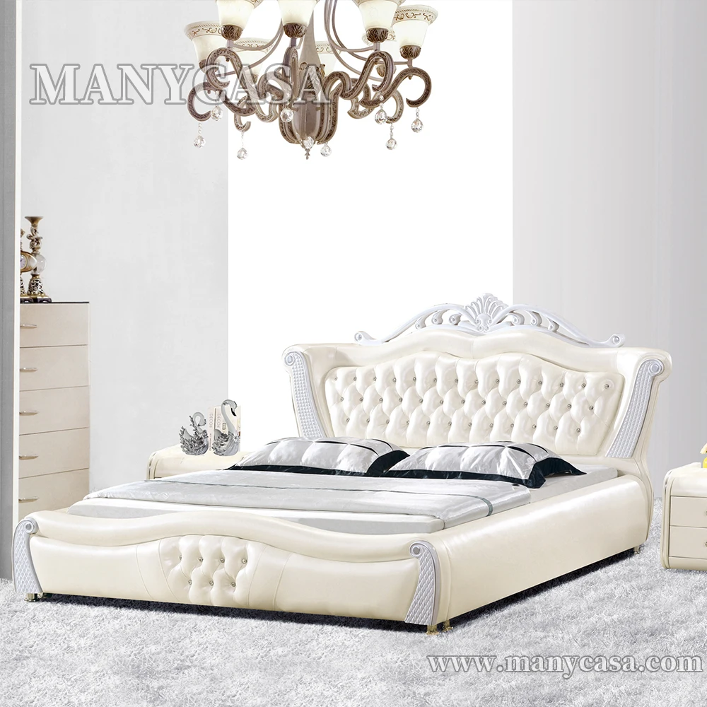 2019 Top Quality Soft Smart Furniture Bed King Size Modern Adult Bed On Sale