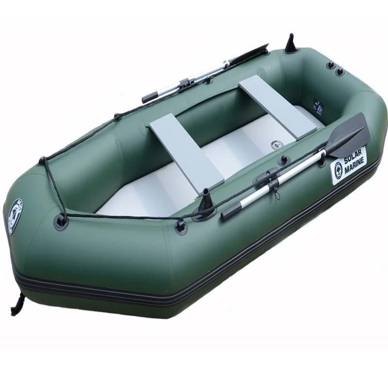 High Quality Solar marine 3 Person canoe/kayak Customization Rowing Boats PVC Kayak Rafting Fishing Inflatable