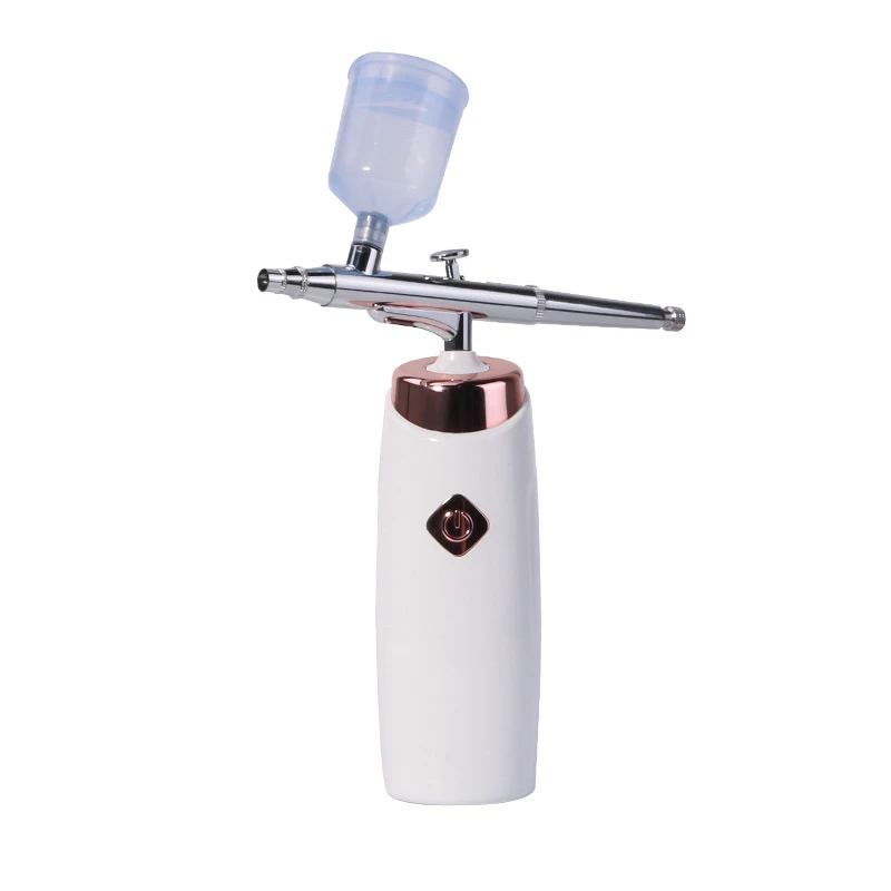 Home Use Rechargeable Cordless Portable Oxygen Injection Airbrush Compressor Hydrating Machine Multiple Function