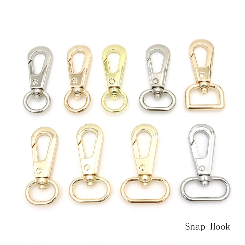 wholesale swivel snap hook dog swivel snap hook gun metal nickel metal snap hooks