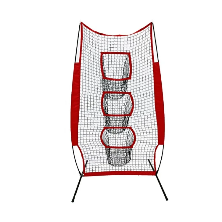 Portable American Football Baseball Softball Target Training Batting Net With Holes