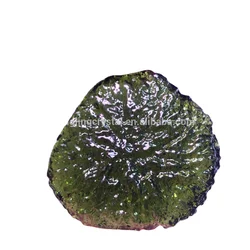 Wholesale Imitate Moldavite Rough Stones For Pendant Decoration