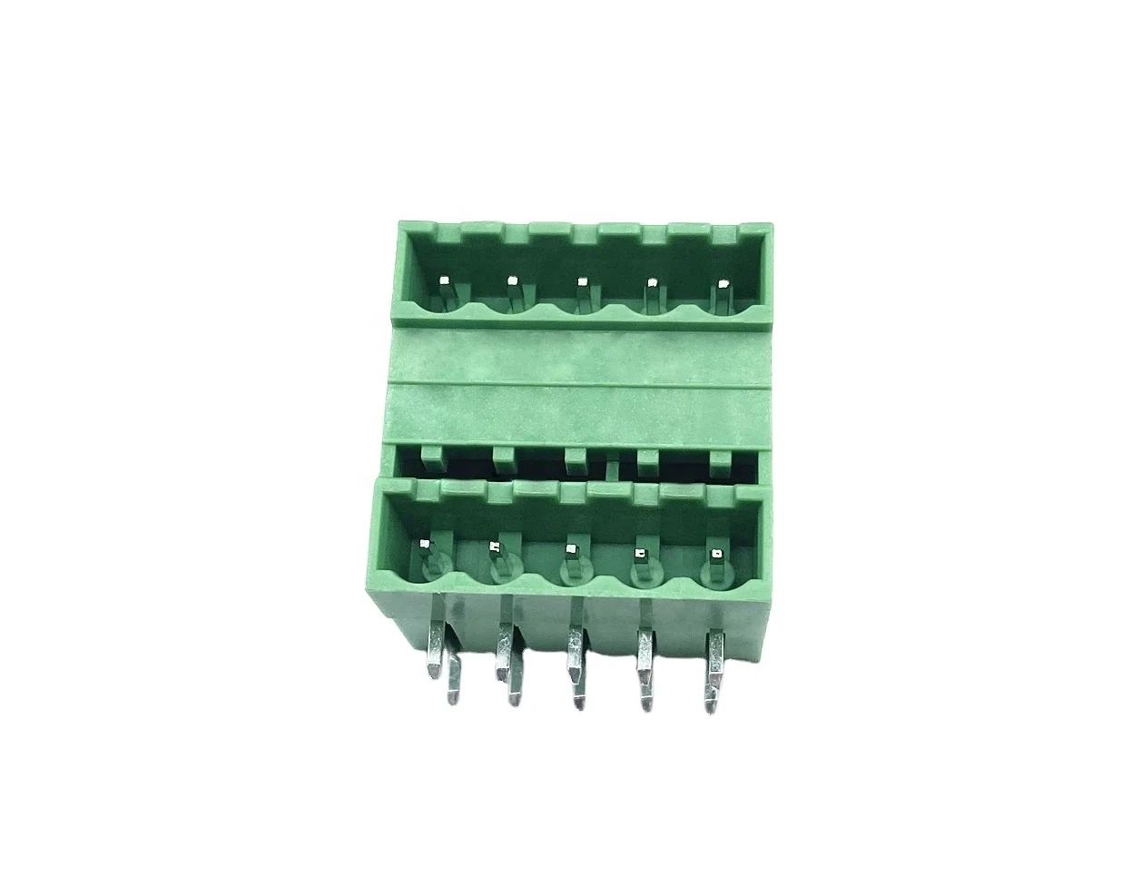 2 Way Terminal Connector Block HQ2EDGRH 5.0mm 5.08mm Pitch Plug Type Wire Terminal Block PCB