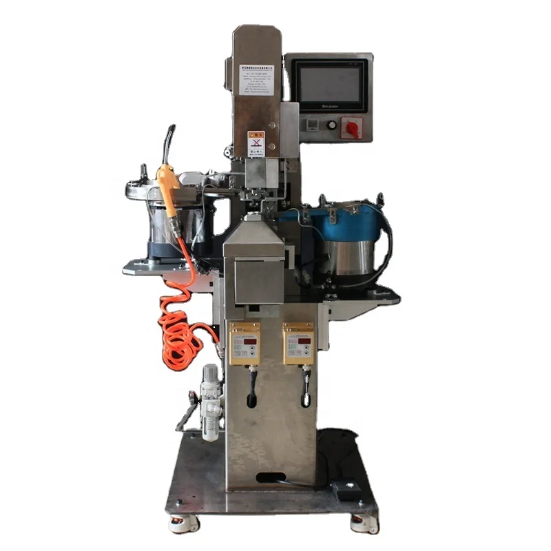 fully automatic snap fastening machine snap fastener attaching machine