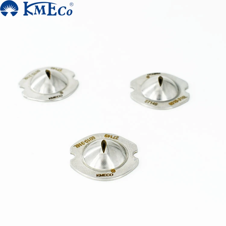 KMECO  Showerjet Stainless Steel 27149 Disc Type Paper industry Flat Fan Spray Nozzle