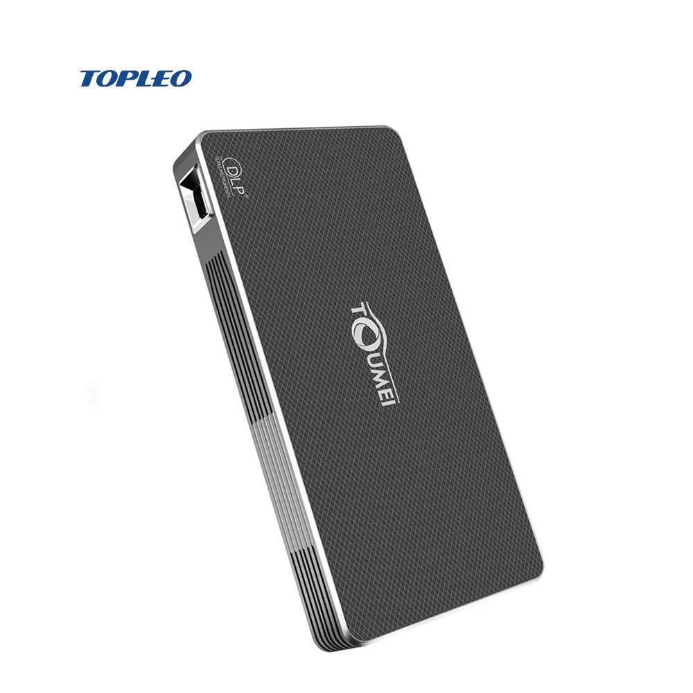 Portable Intelligent focus Keystone Correction DLP holographic laser mini led projector