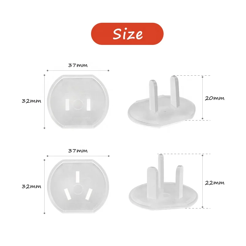 Prodigy OEM/ODM Accepted Plastic Anti Dust Usb Socket Cover Outlet Socket Protector Plug Covers For Electrical Outlets