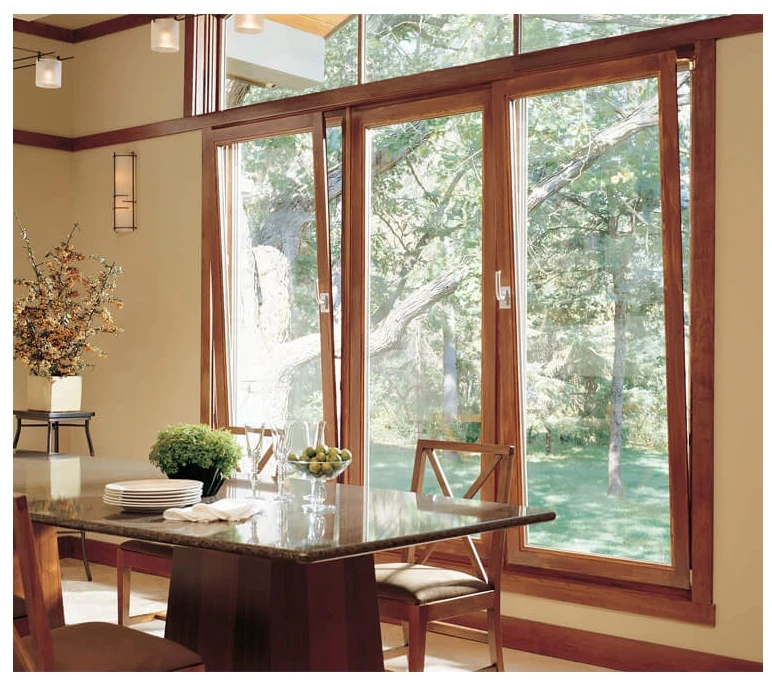 KDSbuilding Wood Window Frame Design Tilt And Turn Window With Temper Glass Fly Screen nfrc Wood Windows