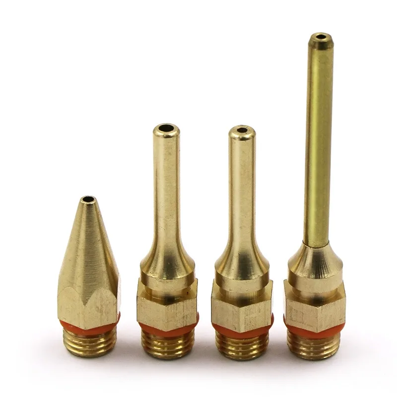 Manufacture wholesale industrial high quality accessories for hot melt glue gun with extended copper nozzles
