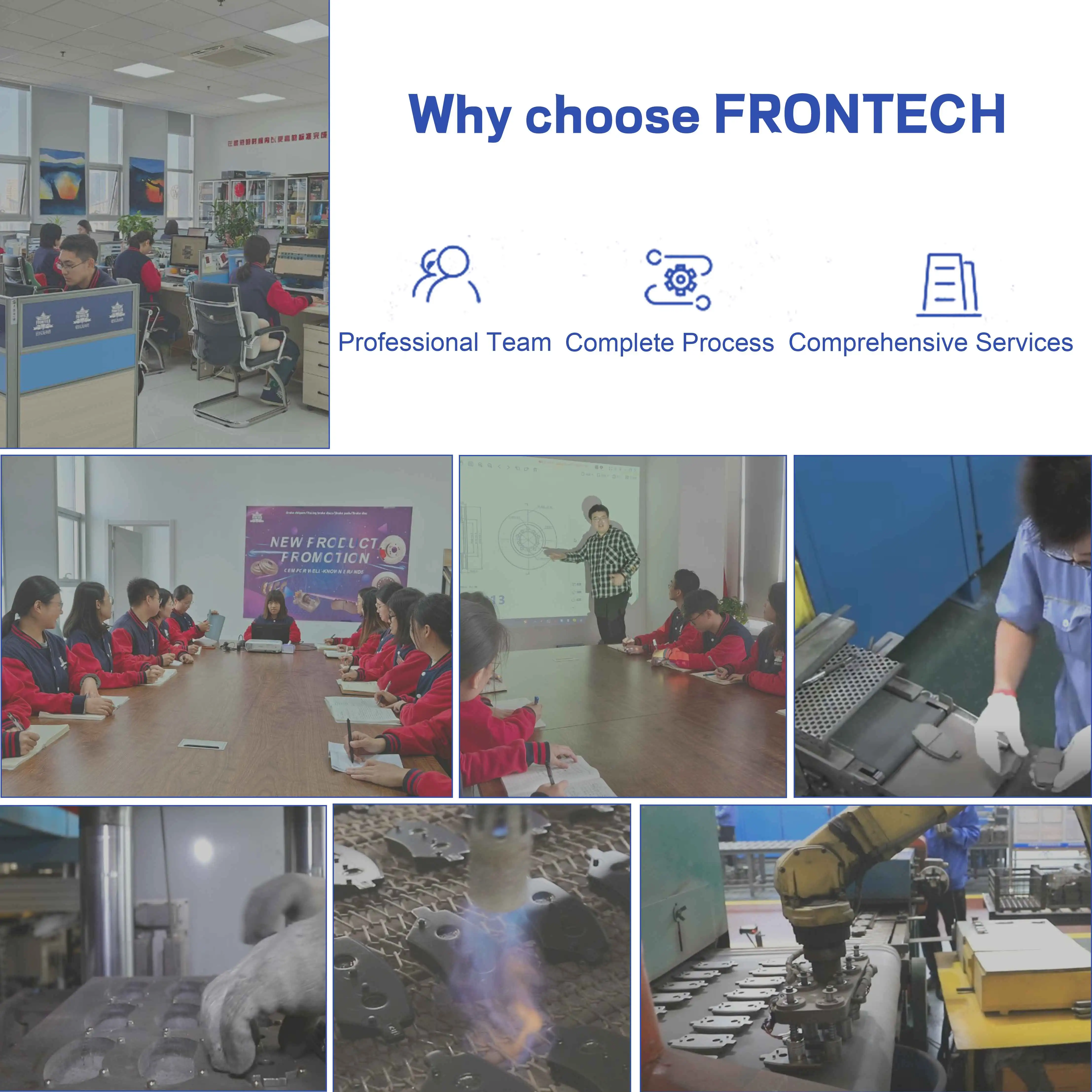 New Ceramic Brake Pads for RAV4 Camry Suda Auto Electric Car Parts Compatible with BMW E85 Disk Break Pads