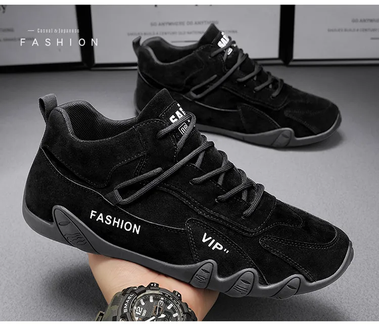 Popular labor work safety shoes wear-resistant high-top board shoes casual leisure sports shoes men