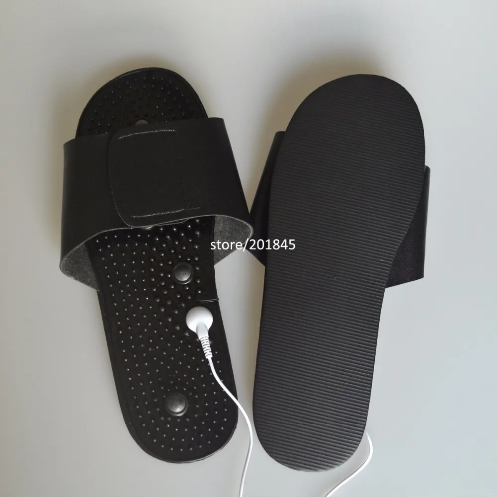 TENS Electrotherapy Slipper Digital Massager Foot Relaxing Slipper 8 Magnets