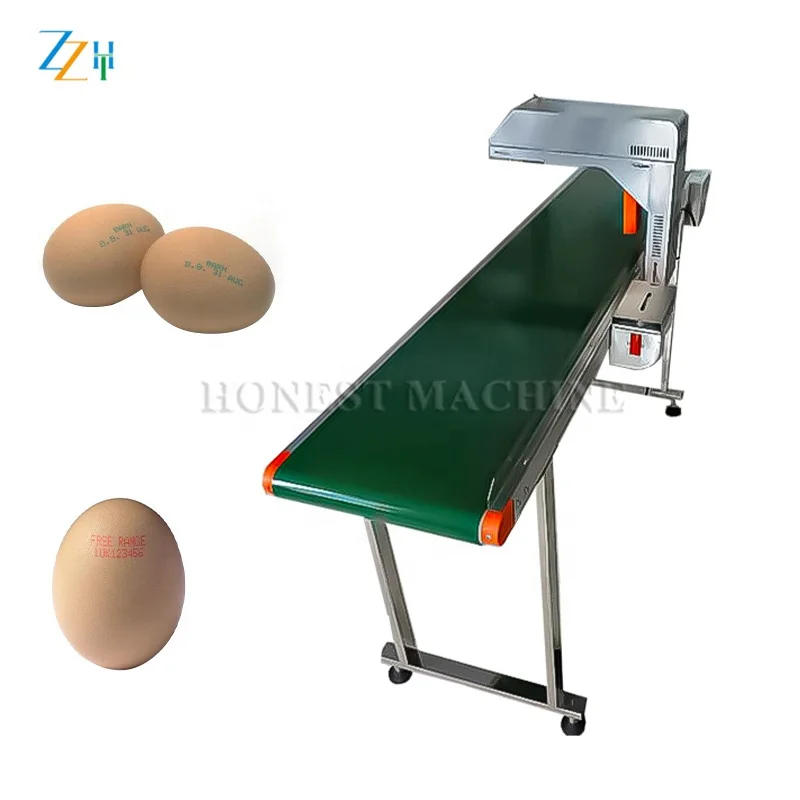 Custom Support Egg Code Printing Machine / Chicken Egg Stamp Machine / Edible Ink For Egg Coding Machine