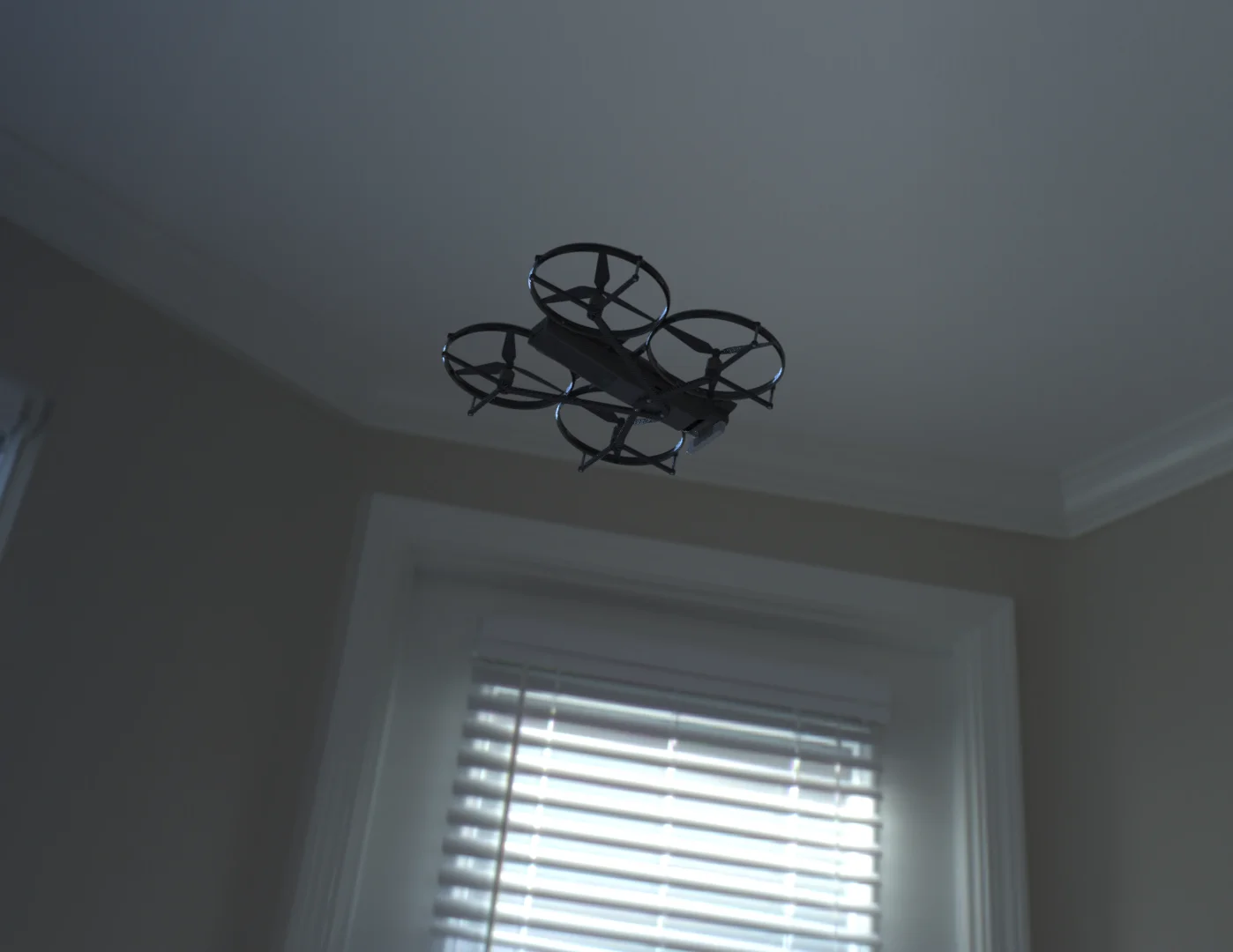 Indoor uav 4G remote control auto flying drone railway tunnels patrol pine line inspection