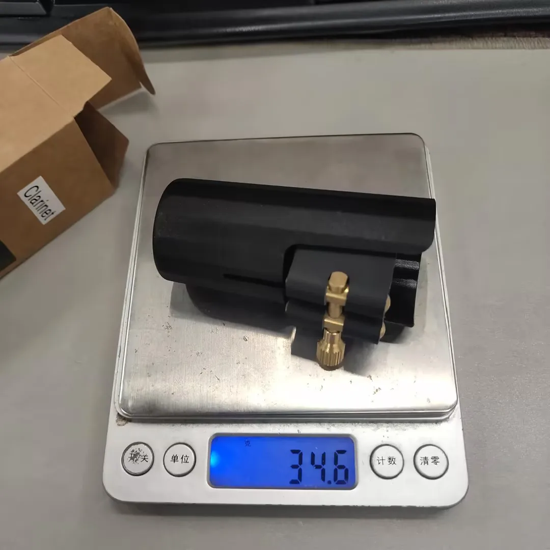 Black Tube  clarinet lacquered gold instrument accessories E flat Clarinet Head +Cap