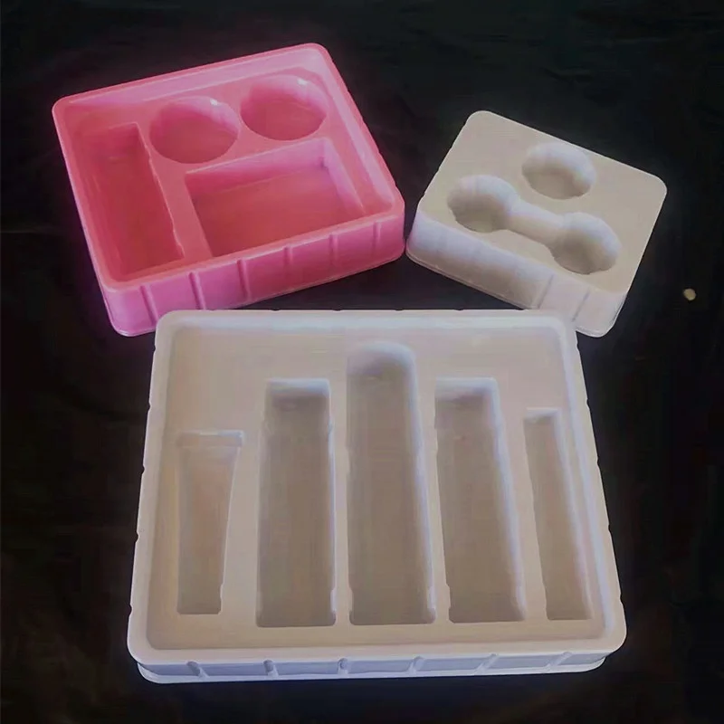 cosmetics insert tray  plastic blister tray