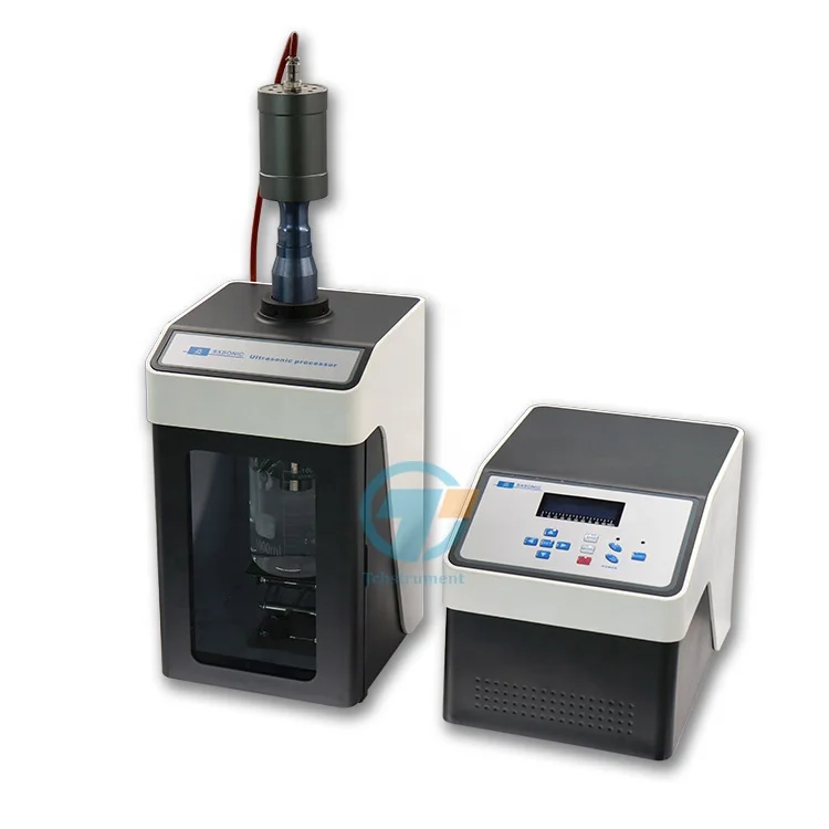 Laboratory desktop 1200W Ultrasonic Processor for Dispersing, Homogenizing and Mixing Liquid Chemicals