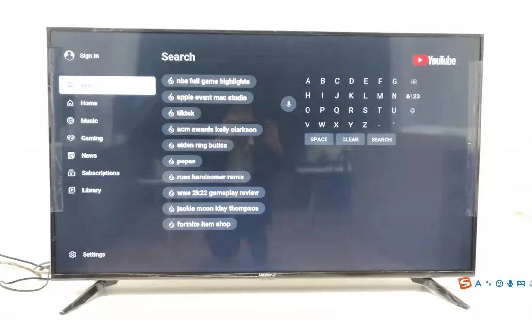 Master-G  special hot selling 4K 50 inch smart tv high reputation low price most cost effective easy operate