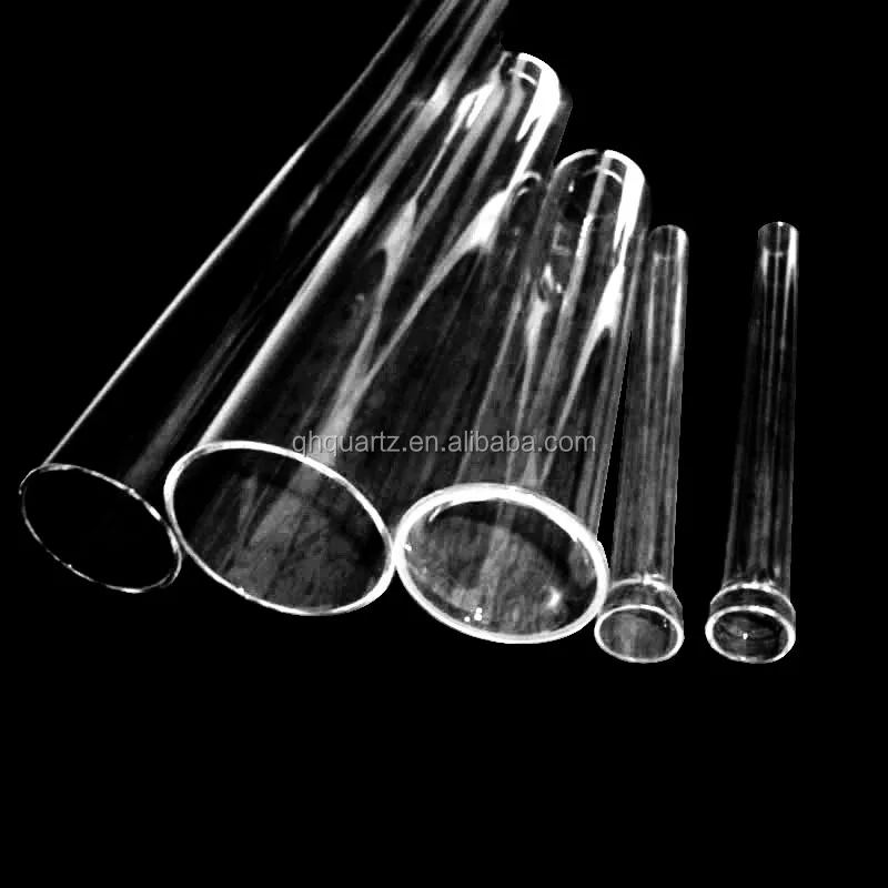 
Custom quartz clear glass pipe glass tube custom 
