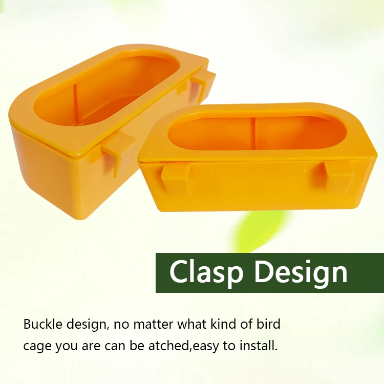 YYC PH189 Plastic hanging cage Quail Dove Chicken feeder bowl Pigeon Bird Drinker Cup