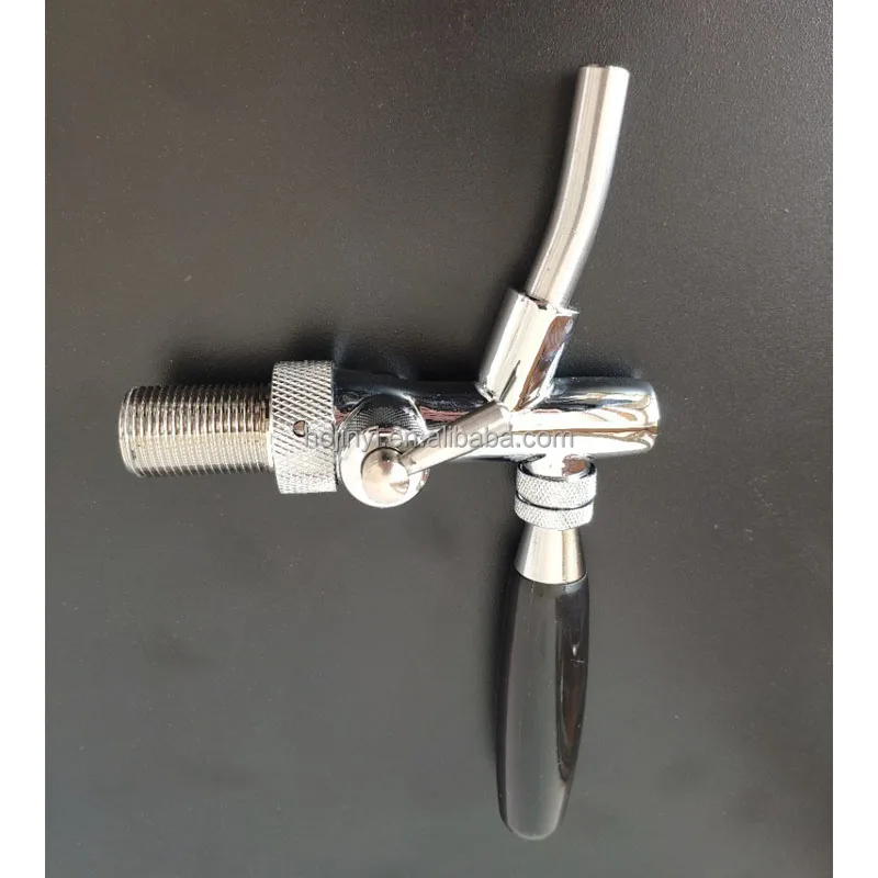 Beer Faucet Ball Lock Kit Stainless Steel Core Self-Closing Beer Tap Faucet